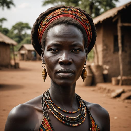 Acholi, rendered by Stable Image Core from the shared prompt, AI-generated adult subject