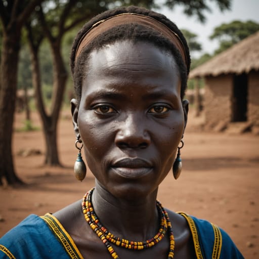 Acholi, rendered by Stable Image Core from the shared prompt, AI-generated adult subject