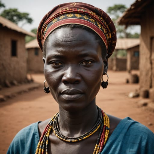 Acholi, rendered by Stable Image Core from the shared prompt, AI-generated adult subject