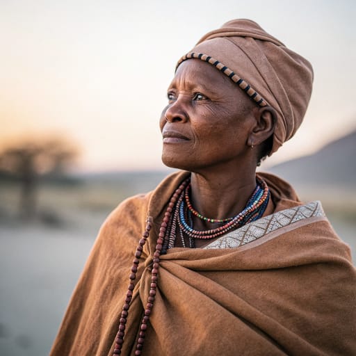Afrikaners, rendered by Recraft V3 from the shared prompt, AI-generated adult subject