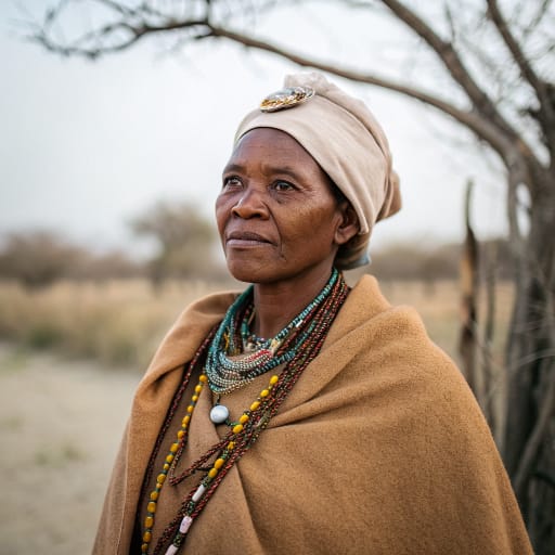 Afrikaners, rendered by Recraft V3 from the shared prompt, AI-generated adult subject