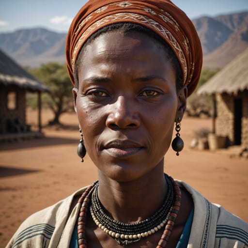 Afrikaners, rendered by Stable Image Core from the shared prompt, AI-generated adult subject
