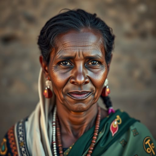 Amhara, rendered by FLUX.1 schnell from the shared prompt, AI-generated adult subject