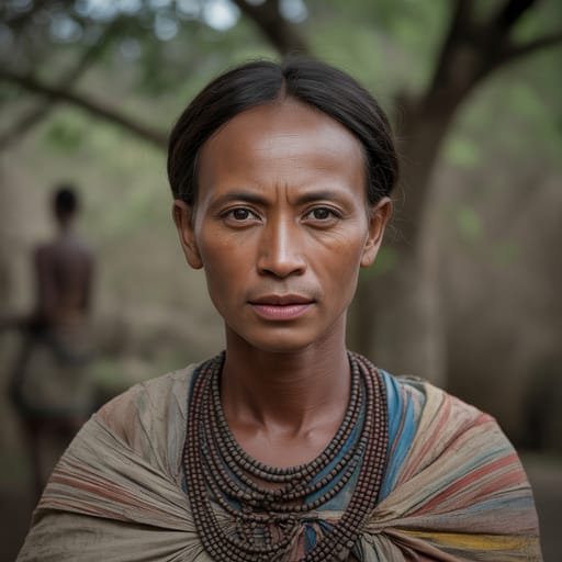 Amhara, rendered by Ideogram 3.0 Turbo from the shared prompt, AI-generated adult subject