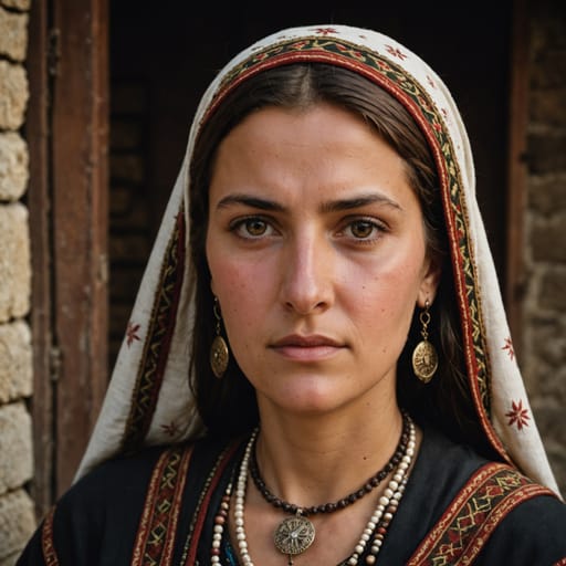 Aromanians, rendered by Stable Image Core from the shared prompt, AI-generated adult subject