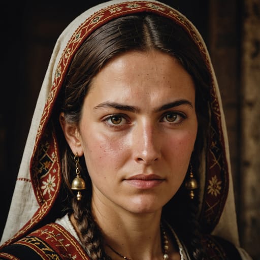 Aromanians, rendered by Stable Image Core from the shared prompt, AI-generated adult subject