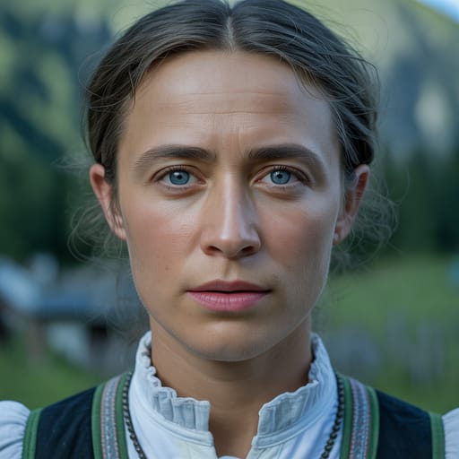 Austrians, rendered by Ideogram 3.0 Turbo from the shared prompt, AI-generated adult subject
