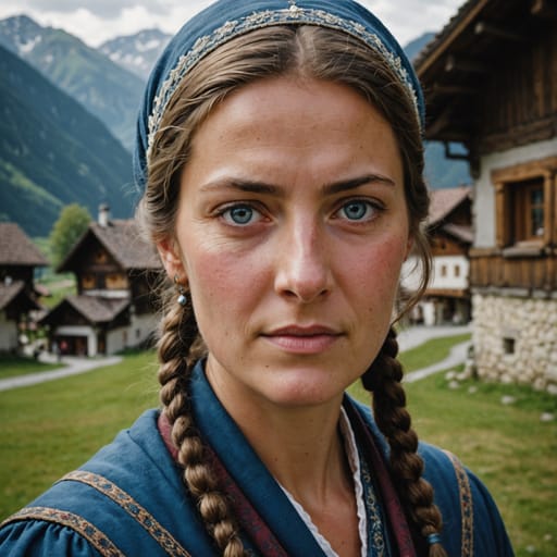 Austrians, rendered by Stable Image Core from the shared prompt, AI-generated adult subject