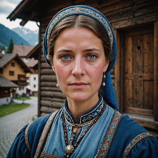 Austrians, rendered by Stable Image Core from the shared prompt, AI-generated adult subject