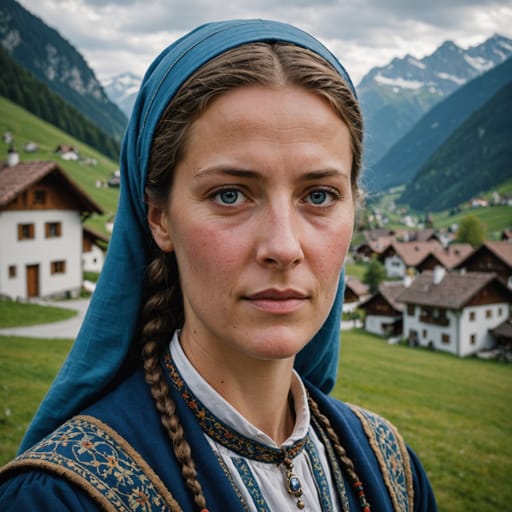 Austrians, rendered by Stable Image Core from the shared prompt, AI-generated adult subject
