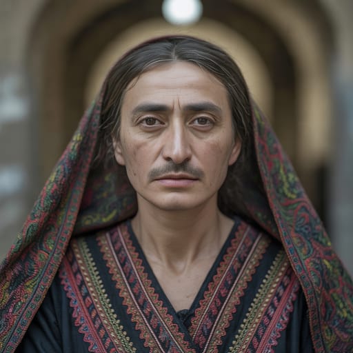 Azerbaijanis, rendered by Ideogram 3.0 Turbo from the shared prompt, AI-generated adult subject