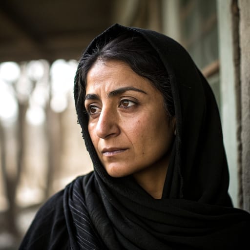 Azerbaijanis, rendered by Recraft V3 from the shared prompt, AI-generated adult subject