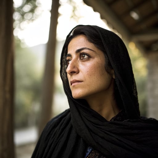 Azerbaijanis, rendered by Recraft V3 from the shared prompt, AI-generated adult subject