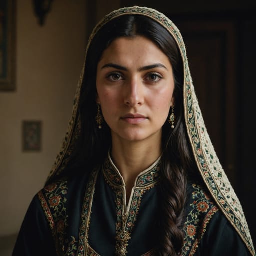 Azerbaijanis, rendered by Stable Image Core from the shared prompt, AI-generated adult subject