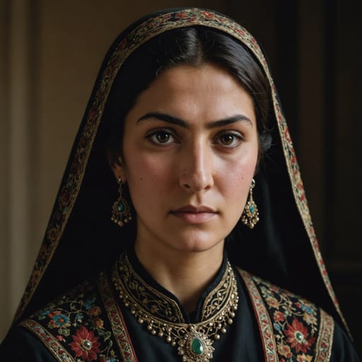 Azerbaijanis, rendered by Stable Image Core from the shared prompt, AI-generated adult subject