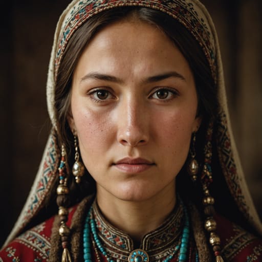 Bashkirs, rendered by Stable Image Core from the shared prompt, AI-generated adult subject