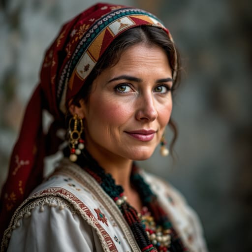 Basques, rendered by FLUX 1.1 Pro from the shared prompt, AI-generated adult subject