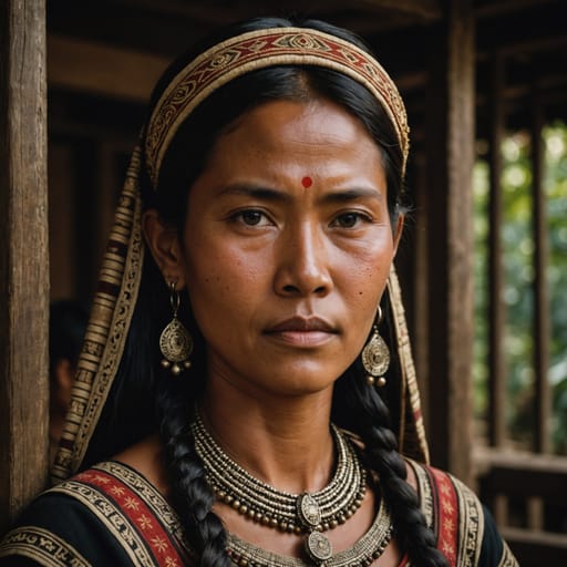 Batak, rendered by Stable Image Core from the shared prompt, AI-generated adult subject