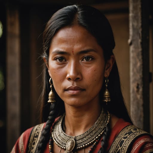 Batak, rendered by Stable Image Core from the shared prompt, AI-generated adult subject