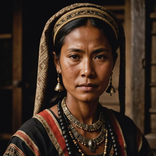 Batak, rendered by Stable Image Core from the shared prompt, AI-generated adult subject