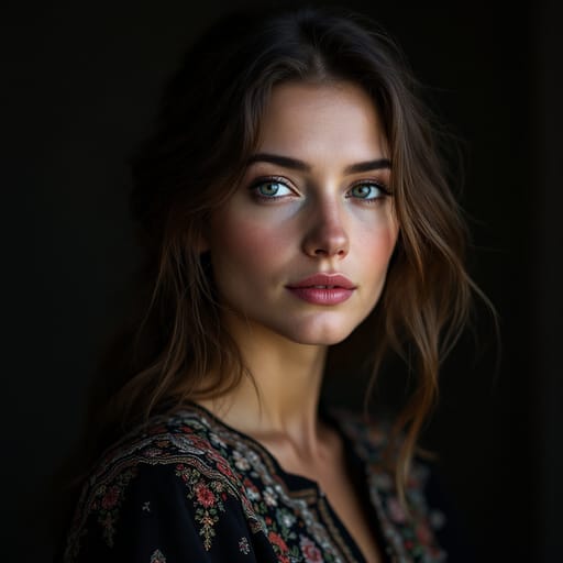 Belarusians, rendered by FLUX 1.1 Pro from the shared prompt, AI-generated adult subject