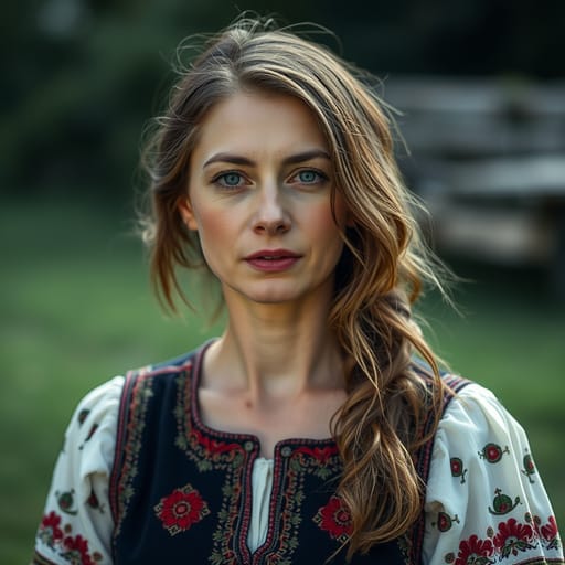 Belarusians, rendered by FLUX.1 schnell from the shared prompt, AI-generated adult subject