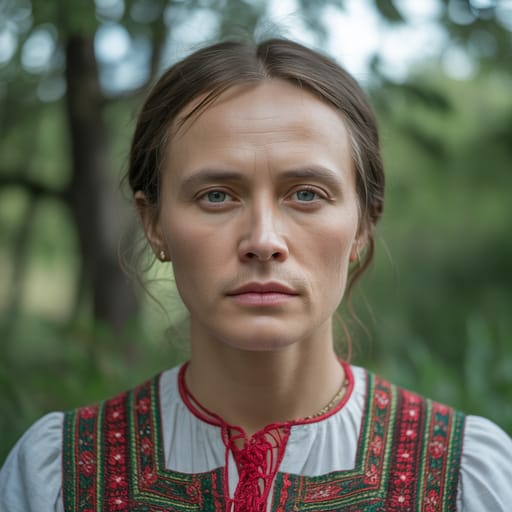 Belarusians, rendered by Ideogram 3.0 Turbo from the shared prompt, AI-generated adult subject