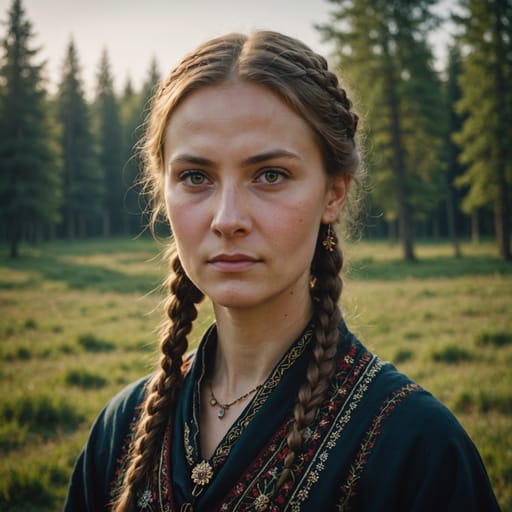 Belarusians, rendered by Stable Image Core from the shared prompt, AI-generated adult subject