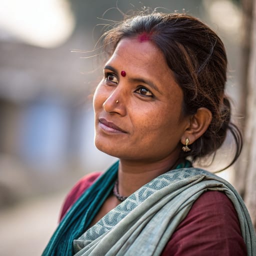 Bhojpuris, rendered by Recraft V3 from the shared prompt, AI-generated adult subject