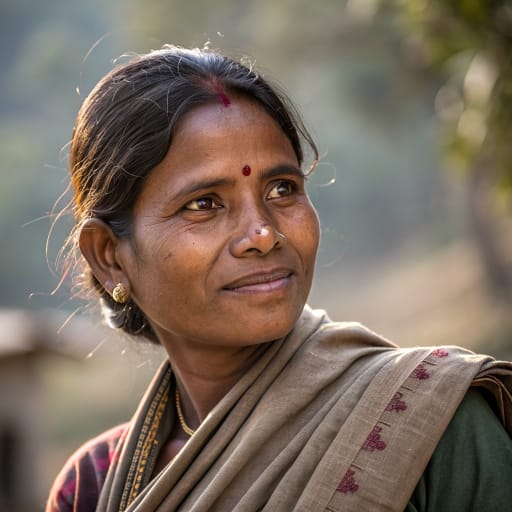 Bhojpuris, rendered by Recraft V3 from the shared prompt, AI-generated adult subject