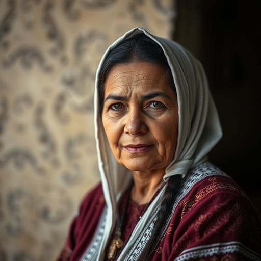 Bosniaks, rendered by FLUX.1 schnell from the shared prompt, AI-generated adult subject