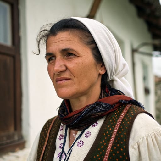 Bosniaks, rendered by Recraft V3 from the shared prompt, AI-generated adult subject