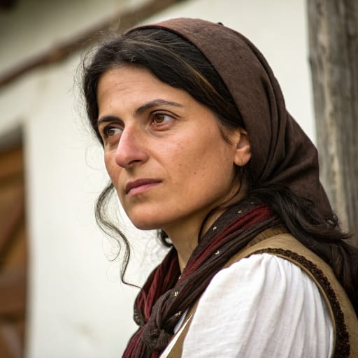 Bosniaks, rendered by Recraft V3 from the shared prompt, AI-generated adult subject
