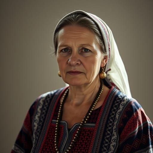 Bulgarians, rendered by FLUX.1 schnell from the shared prompt, AI-generated adult subject