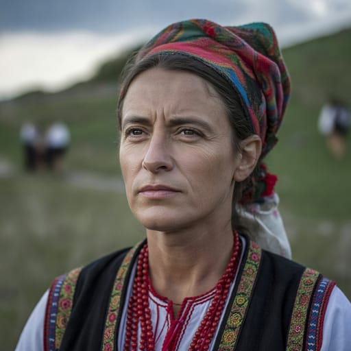 Bulgarians, rendered by Ideogram 3.0 Turbo from the shared prompt, AI-generated adult subject
