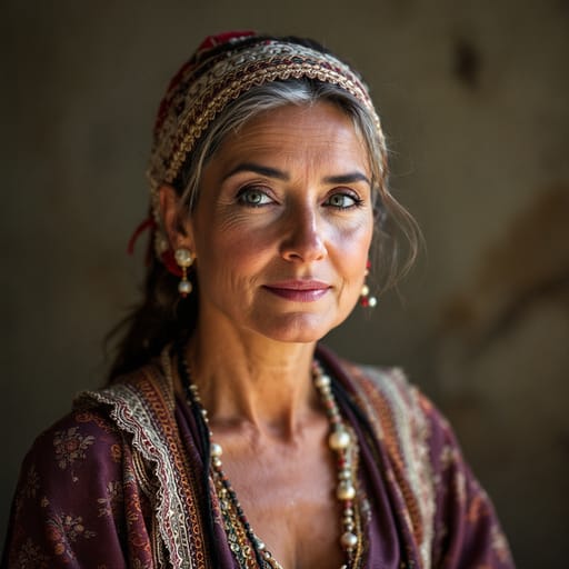Catalans, rendered by FLUX 1.1 Pro from the shared prompt, AI-generated adult subject