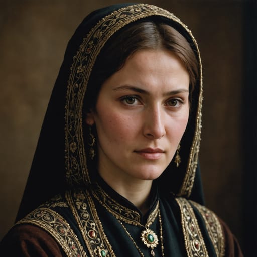 Chechens, rendered by Stable Image Core from the shared prompt, AI-generated adult subject