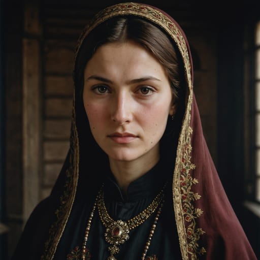 Chechens, rendered by Stable Image Core from the shared prompt, AI-generated adult subject