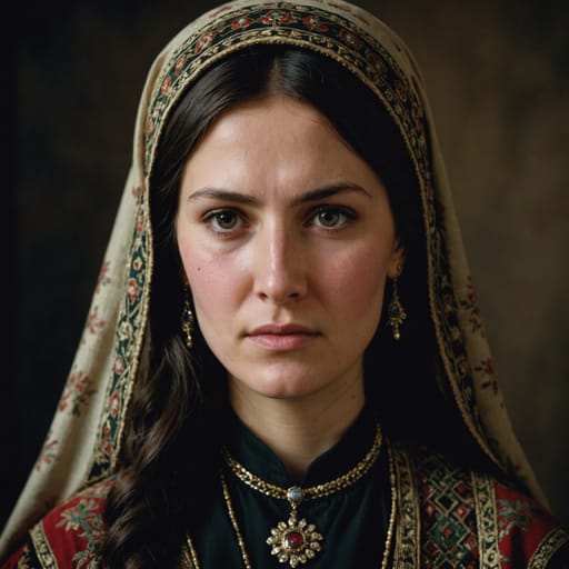 Chechens, rendered by Stable Image Core from the shared prompt, AI-generated adult subject