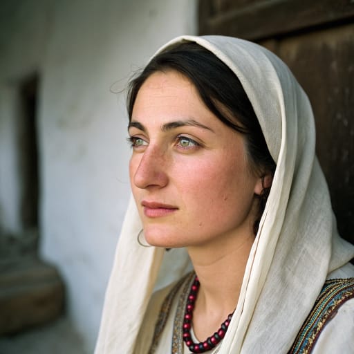 Circassians, rendered by Recraft V3 from the shared prompt, AI-generated adult subject