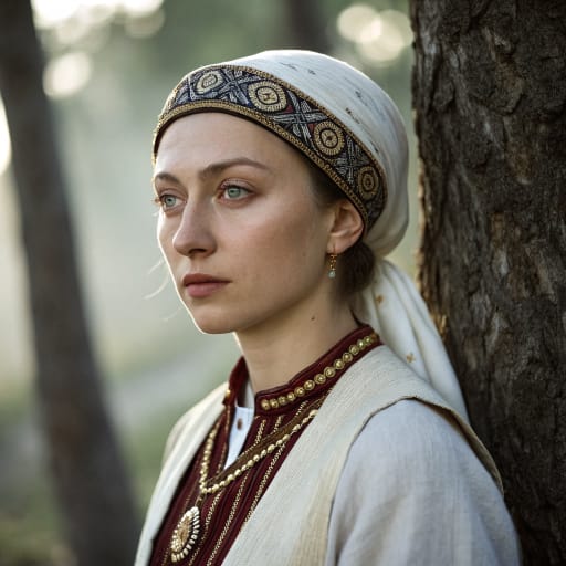 Circassians, rendered by Recraft V3 from the shared prompt, AI-generated adult subject