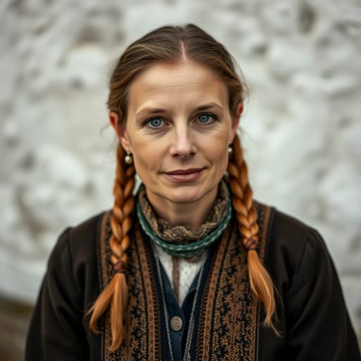 Cornish, rendered by FLUX.1 schnell from the shared prompt, AI-generated adult subject