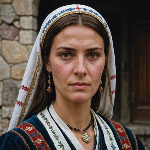 Croats, rendered by Stable Image Core from the shared prompt, AI-generated adult subject