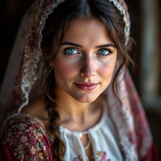 Czechs, rendered by FLUX 1.1 Pro from the shared prompt, AI-generated adult subject