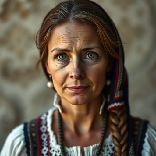 Czechs, rendered by FLUX.1 schnell from the shared prompt, AI-generated adult subject
