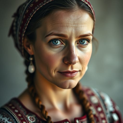 Czechs, rendered by FLUX.1 schnell from the shared prompt, AI-generated adult subject