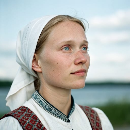 Estonians, rendered by Recraft V3 from the shared prompt, AI-generated adult subject