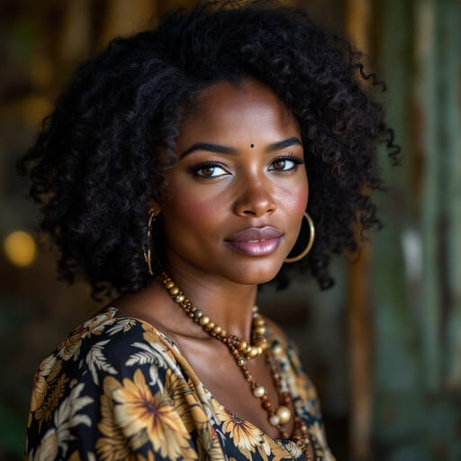 Fijians, rendered by FLUX 1.1 Pro from the shared prompt, AI-generated adult subject