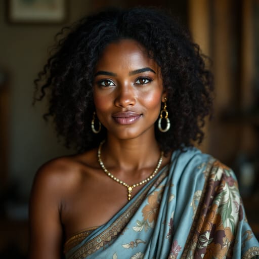 Fijians, rendered by FLUX 1.1 Pro from the shared prompt, AI-generated adult subject