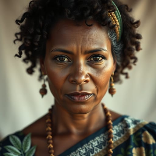 Fijians, rendered by FLUX.1 schnell from the shared prompt, AI-generated adult subject